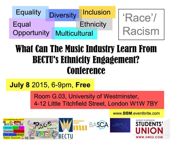 BBMM2015 Race/Ethnic Diversity In Music